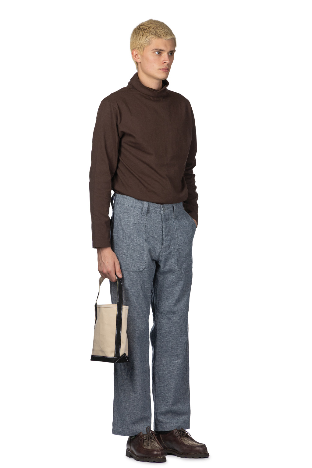 ts(s) - Brushed Recycle Cotton Cloth Fatigue Pants - Plain